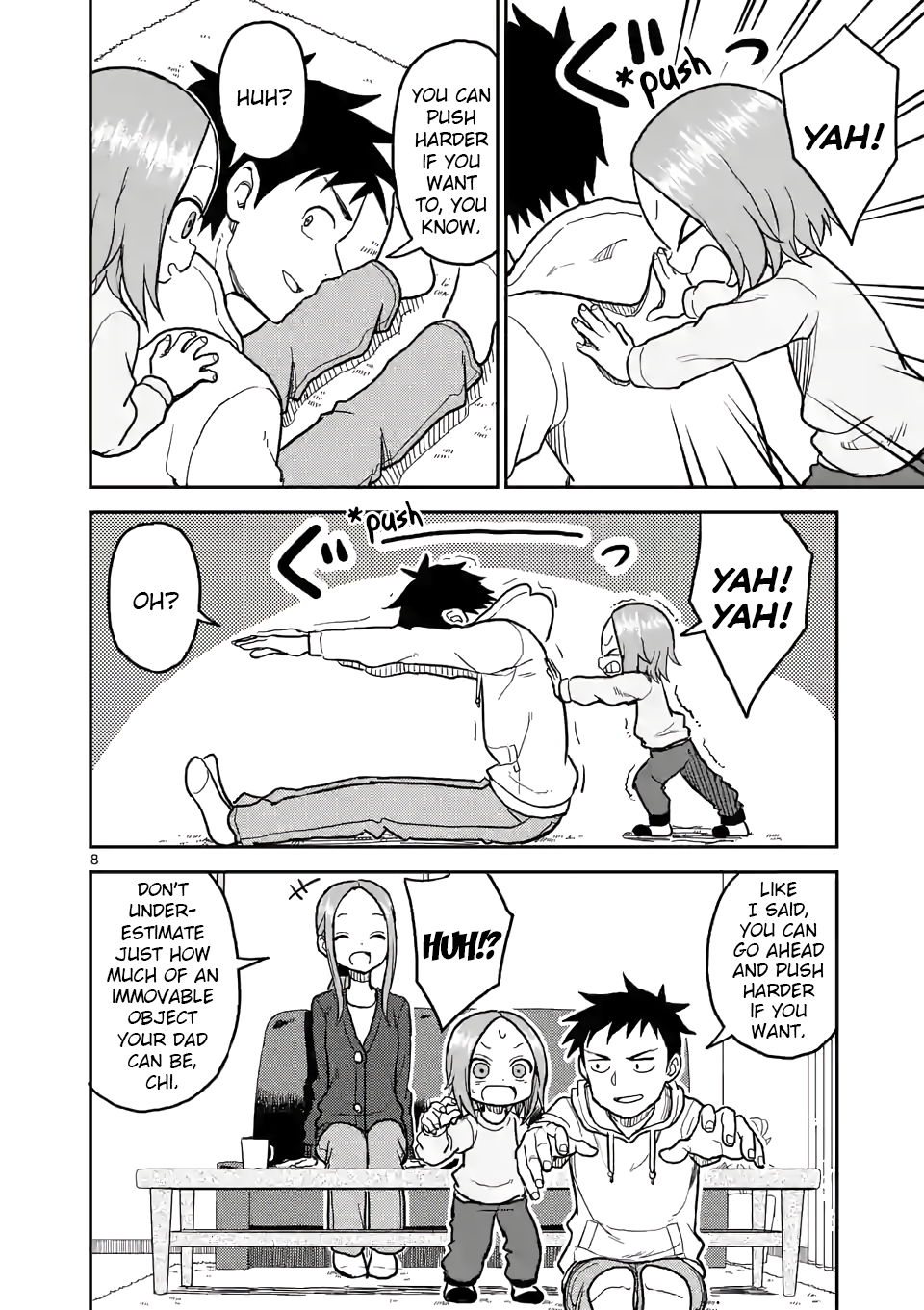 Karakai Jouzu no (Moto) Takagi-san Chapter 115 8